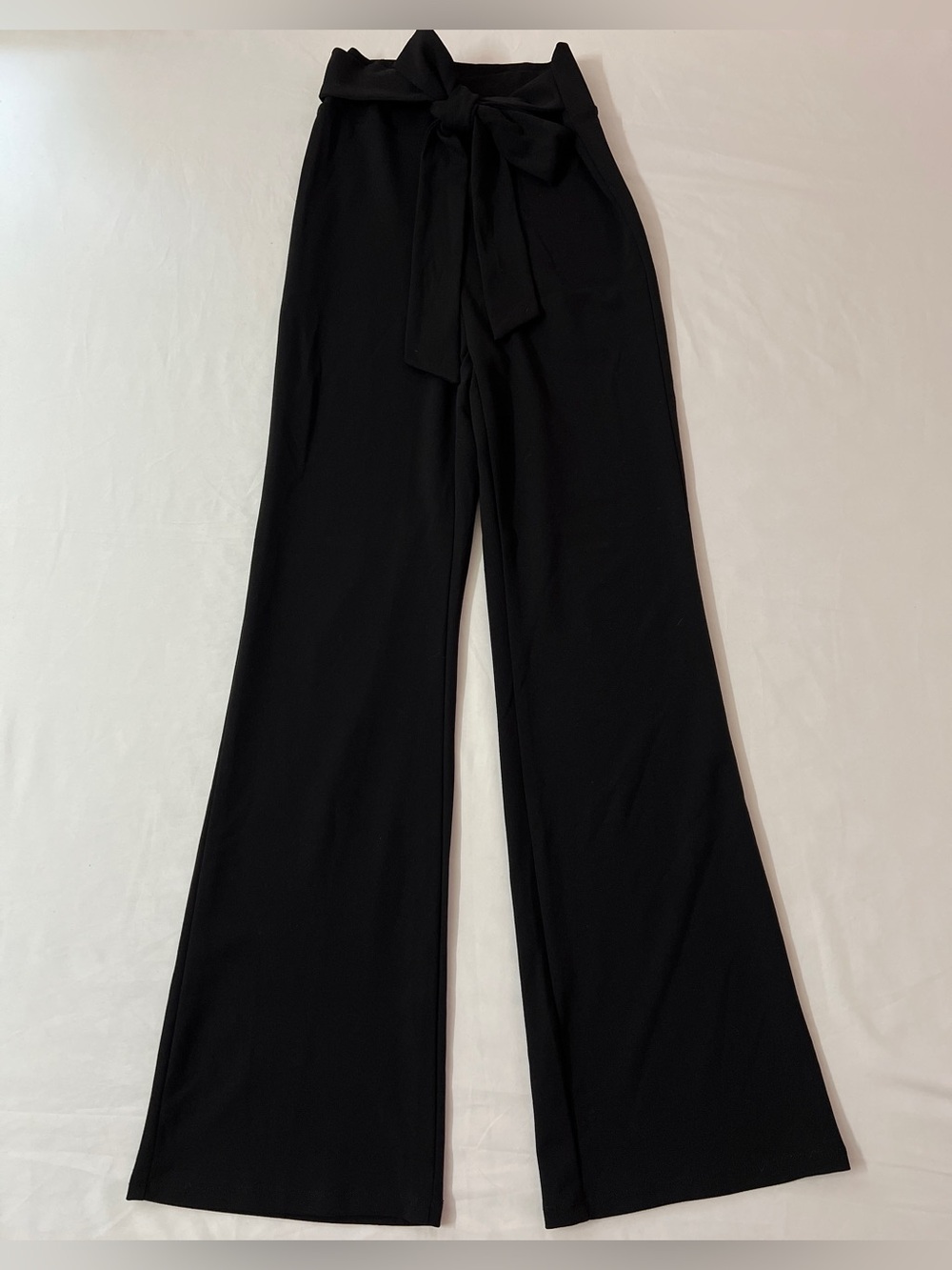 FN Fashion Nova Black Tie Flare Pants